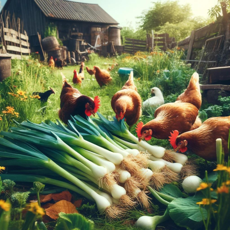 Can Chickens Eat Leeks?