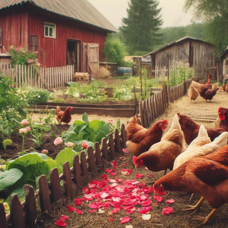 Can Chickens Eat Rose Petals? | ChickenLaws.com