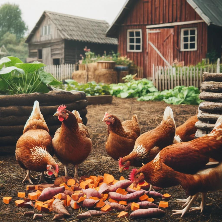 Can Chickens Eat Sweet Potatoes?
